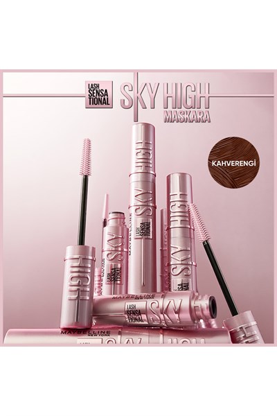 Maybelline New York Lash Sensational Sky High Kahverengi Maskara