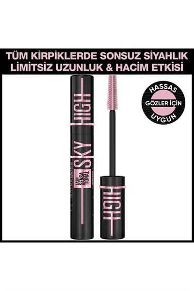 Maybelline New York Lash Sensational Sky High Cosmic Black Maskara