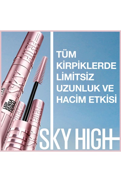 Maybelline New York Lash Sensational Sky High Kahverengi Maskara