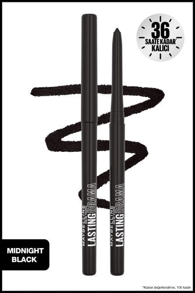 Maybelline New York Lasting Drama Automatic Liner Göz Kalemi Midnight Black