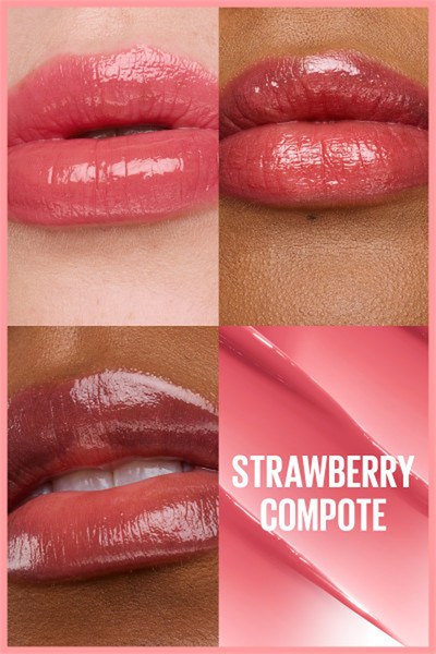 Maybelline New York Lifter Glaze Shea Yağı ve Hyalüronik Asit İçeren Renkli Dudak Balmı 12 Strawberry Compote