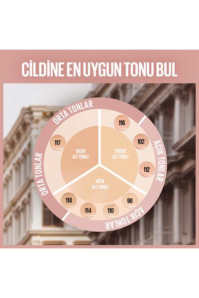 Maybelline New York Lifter Plump & Glow Aydınlatan Fondöten 110