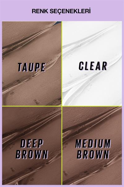 Maybelline New York Super Lock Brow Glue Kaş Sabitleyici Maskara - Taupe