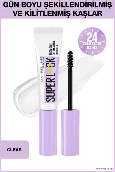 Maybelline New York Super Lock Brow Glue Kaş Sabitleyici Maskara - Clear