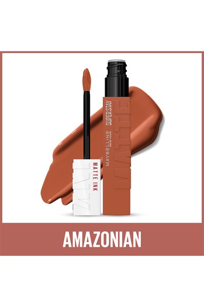 Maybelline New York Super Stay Matte Ink Unnude Likit Mat Ruj 70 Amazonian