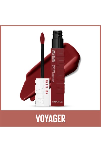 Maybelline New York Super Stay Matte Ink Likit Mat Ruj 50 Voyager