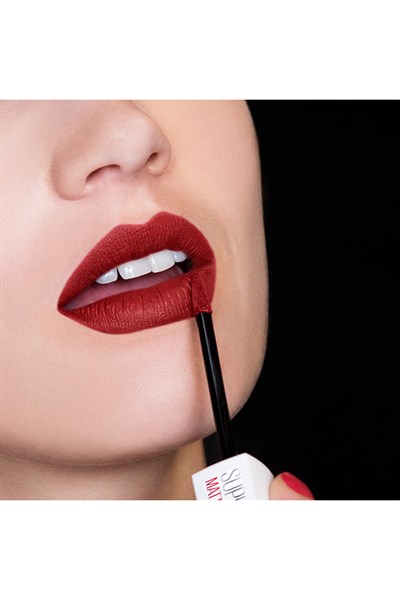 Maybelline New York Super Stay Matte Ink Likit Mat Ruj 50 Voyager