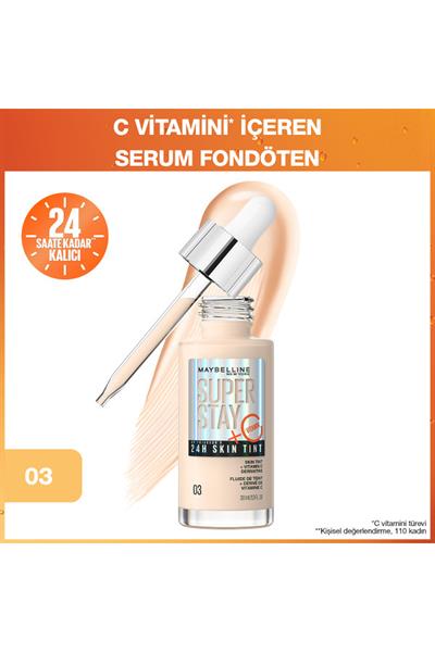 Maybelline New York Super Stay Skin Tint Fondöten - 03