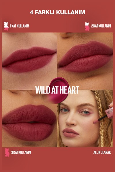 Maybelline Super Stay Teddy Tint Uzun Süre Kalıcı Likit Mat Tint 50 Wild at Heart