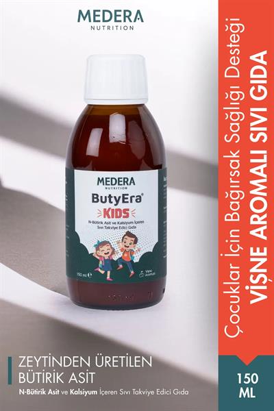 Medera ButyEra® Kalsiyum Bütirat İçeren Sıvı Takviye Edici Gıda 150 ml