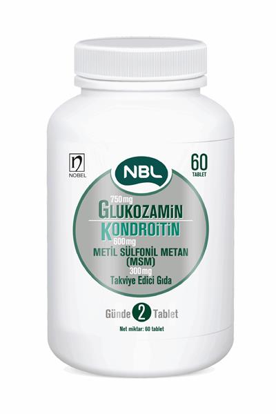 NBL Glukozamin Kondroitin MSM 60 Tablet
