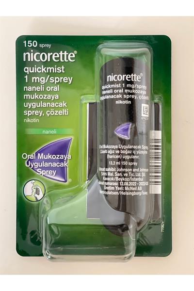 Nicorette Naneli 1 Mg 150 Sıkımlık