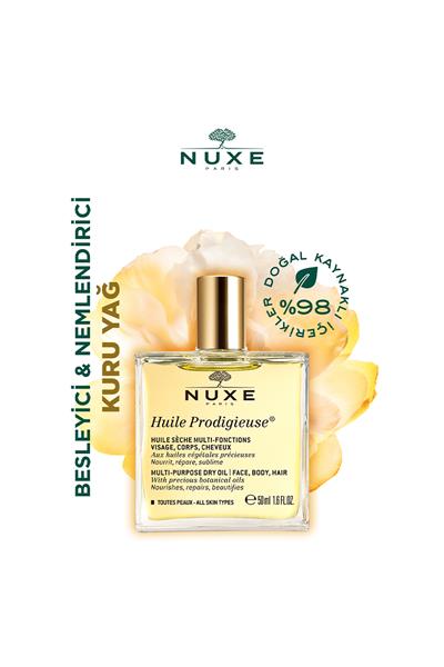 NUXE Huile Prodigieuse Çok Amaçlı Kuru Bakım Yağı 50 ml