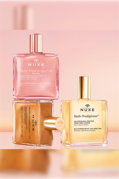 Nuxe Huile Prodigieuse OR Pembe Parıltılı Çok Amaçlı Kuru Yağ 50 ml
