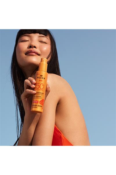 Nuxe Sun Güneş Koruyucu Yüz ve Vücut Sütü Spf 50 150 ml