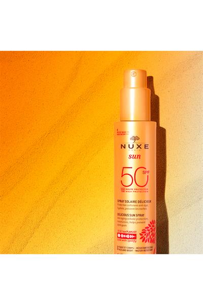 Nuxe Sun Güneş Koruyucu Yüz ve Vücut Sütü Spf 50 150 ml