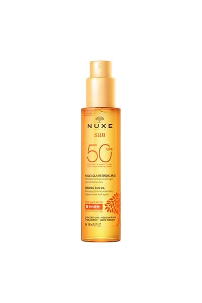 Nuxe Sun Huile Solaire Bronzlaştırıcı Yüz ve Vücut Yağı SPF50 150 ml