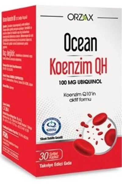 Ocean Koenzim Qh 100mg 30 Kapsül