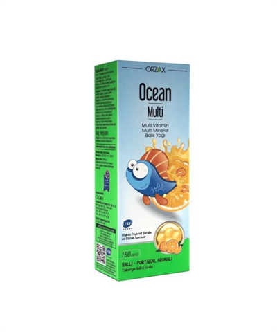 Ocean Multi Şurup 150 Ml Ballı Portakallı