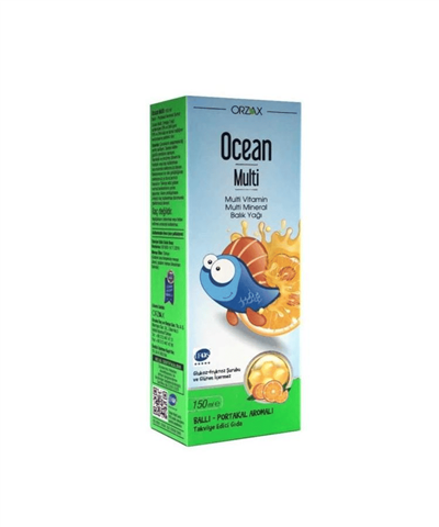 Ocean Multi Şurup 150 Ml Ballı Portakallı