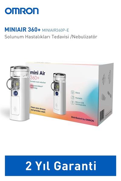 Omron Mini Air 360+ Taşınabilir Nebulizatör