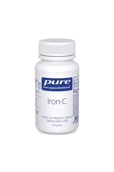 Pure Encapsulations Iron-C 30 Kapsül