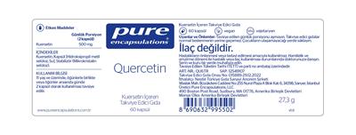 Pure Encapsulations Quercetin 60 Kapsül