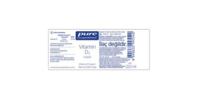 Pure Encapsulations Vitamin D3 Liquid 22.5 ml