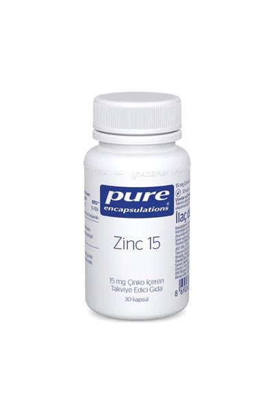 Pure Encapsulations Zinc 15 Mg 30 Kapsül