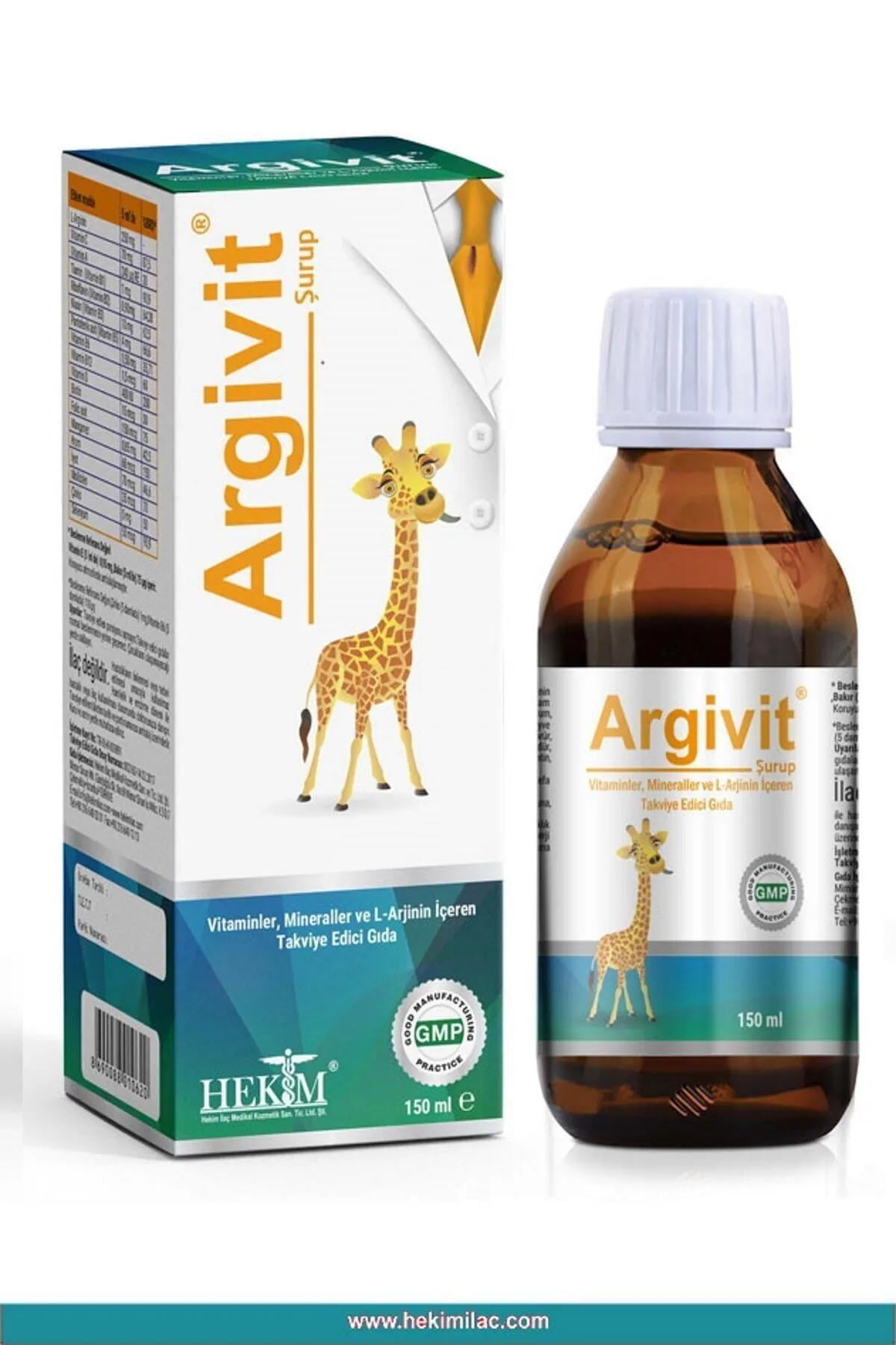 ArgivitArgivit L-arginin, Vitaminler Ve Mineraller Içeren Takviye Edici Gıda 150ml680164022225