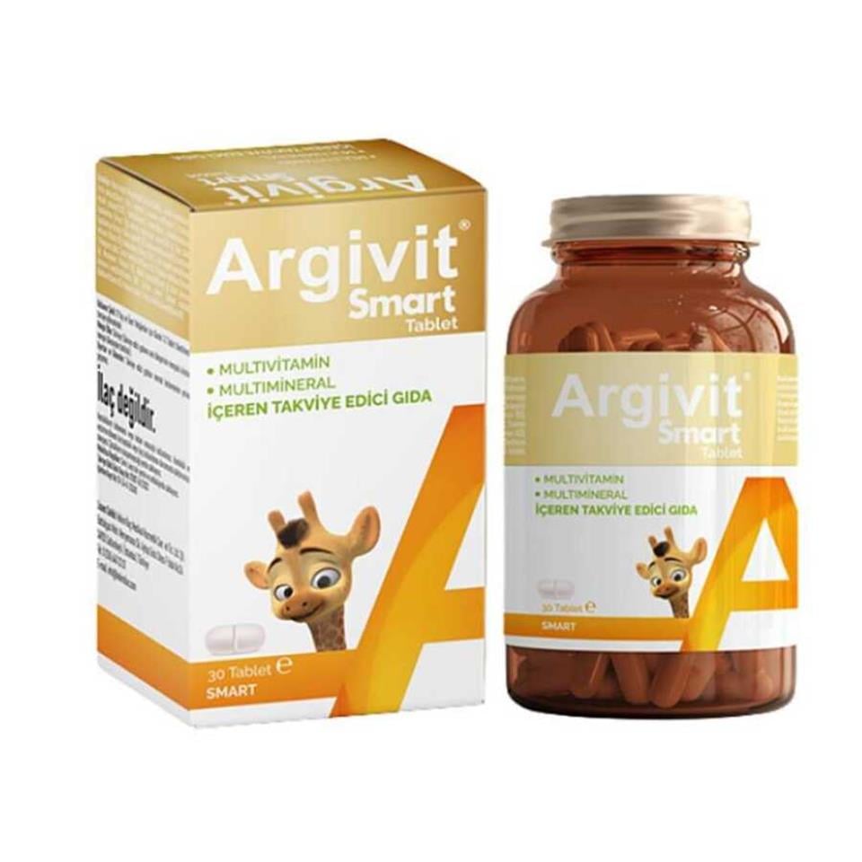 HEKİMArgivit Smart 30 Tablet8682408684345
