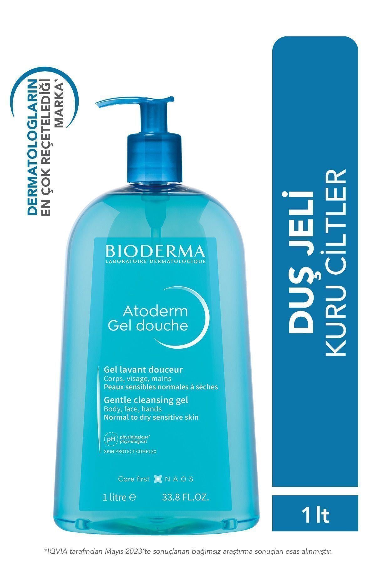 BİODERMAAtoderm Shower Gel Aile Boyu Kuru Ciltler Için Nemlendirici Duş Jeli Bebek Çocuk Yetişkin 1 Lt3401399372926