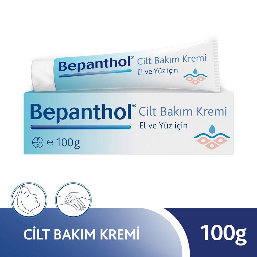 BEPANTHOLBepanthol Derma El ve Yüz İçin Nemlendirici Cilt Bakım Kremi 100 Gr8699546358632