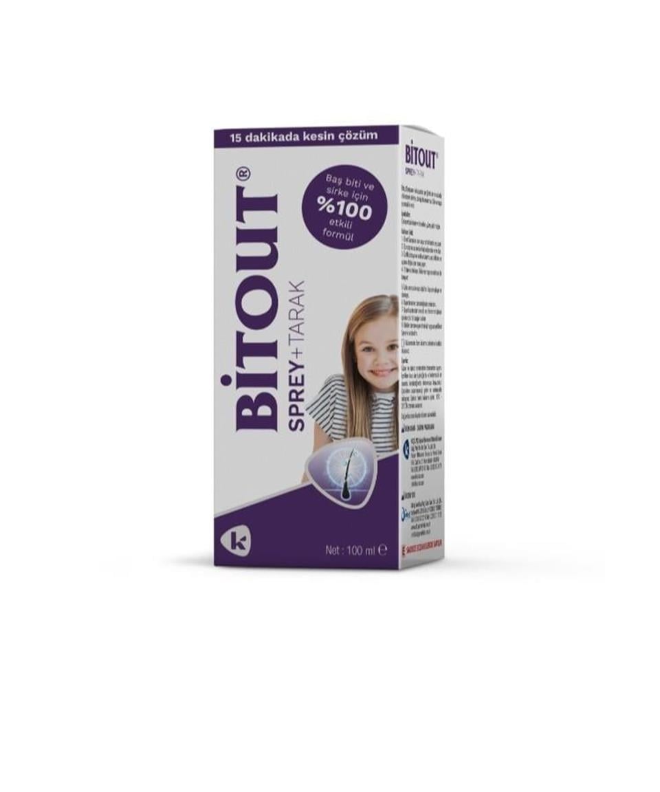 KOÇ İLAÇBitout Bit Spreyi 100 ml Çelik Taraklı8698751000763