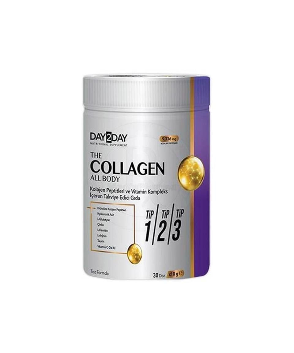 DAY2DAYDay2Day The Collagen All Body Takviye Edici Gıda 300 g Toz8697595876121