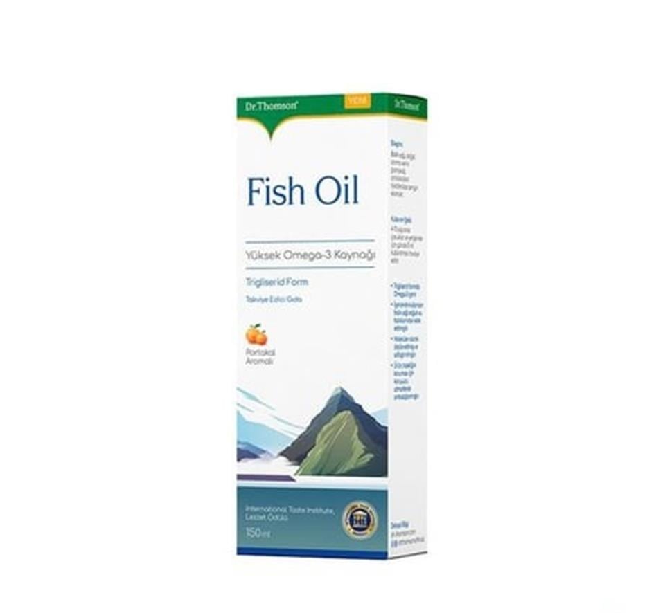 Dr.Thomson Fish Oil Portakal Aromalı 150ml