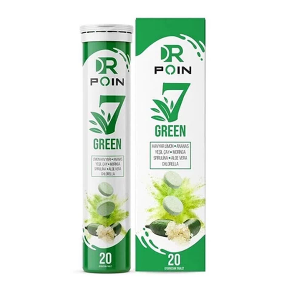 DR POIN 7 GREEN EFERVESAN 20 TB