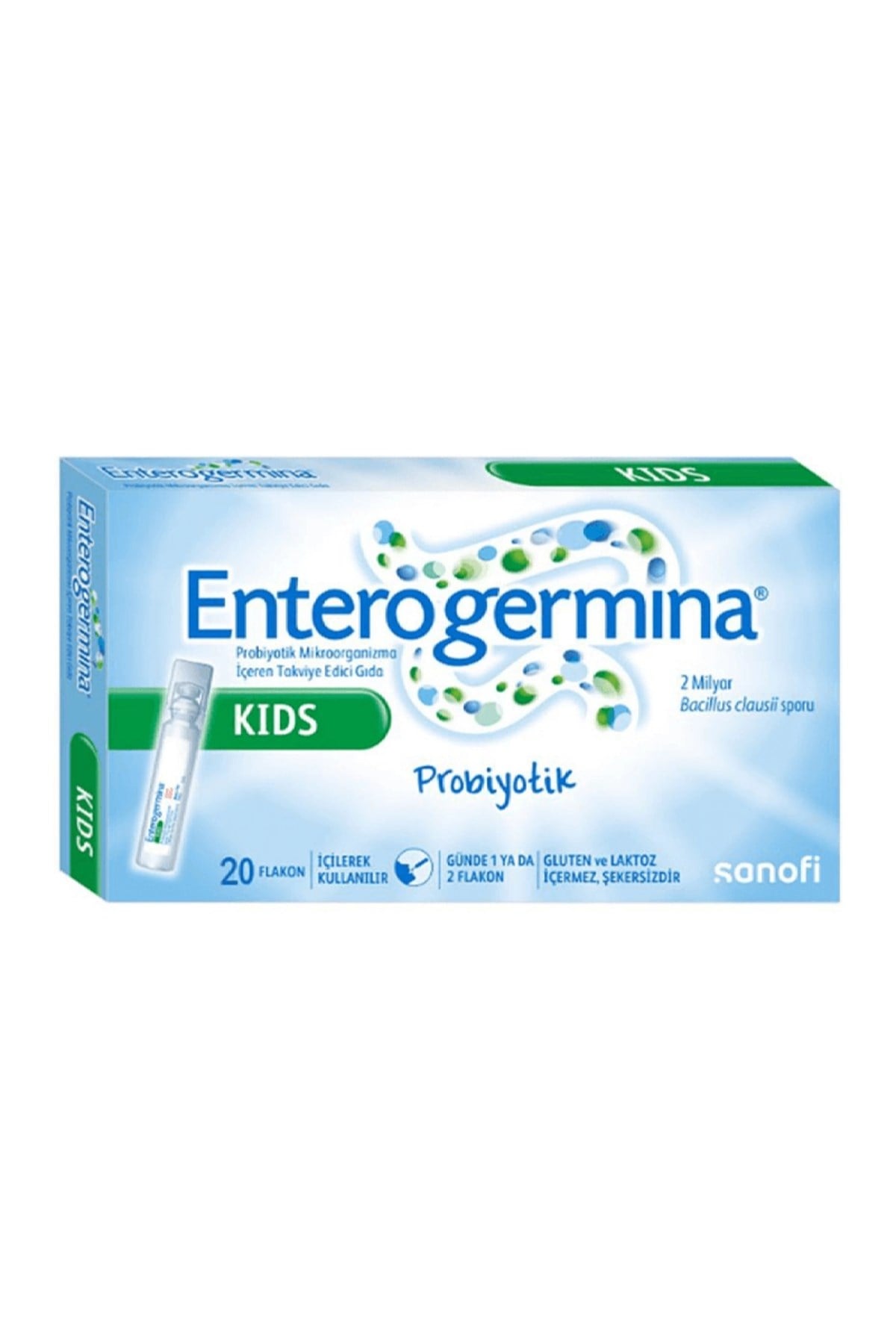 SanofiEnterogermina Çocuklar için Takviye Edici Gıda 100ml ( 5ml x 20 flakon )8683060770131