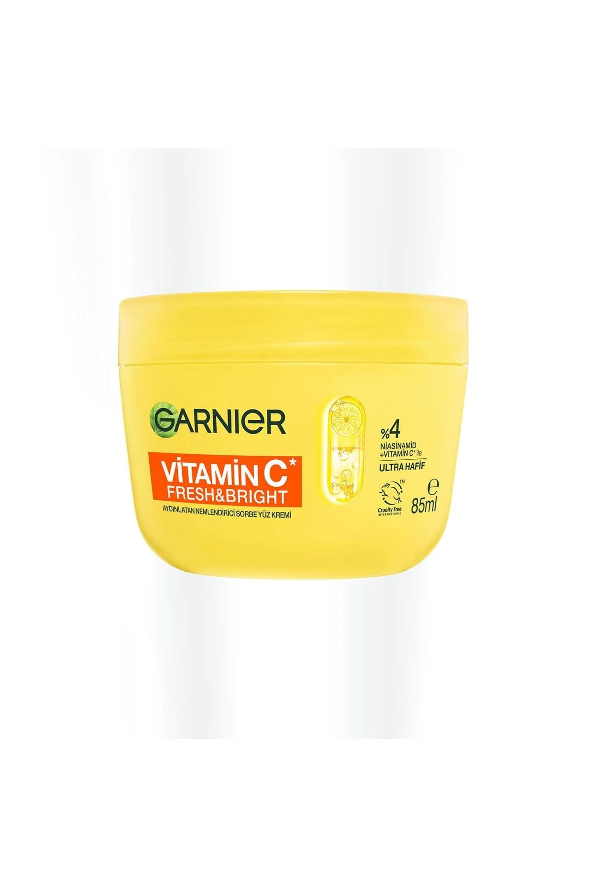 GarnıerGarnier C Vitamini Fresh & Bright Aydınlatıcı Sorbe Yüz Kremi 85 ml3600542663069