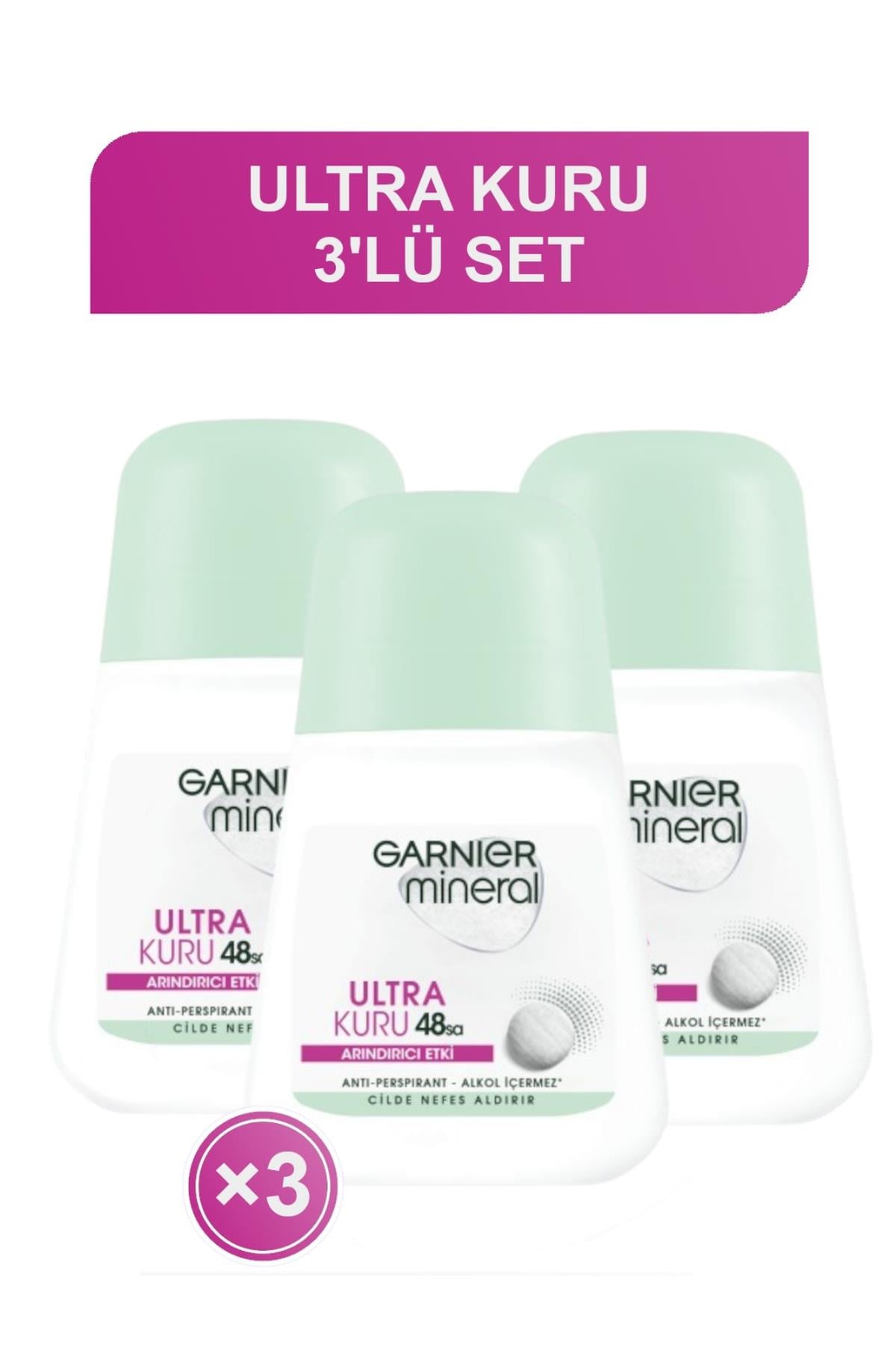 GarnıerGarnier Mineral Roll-On Ultra Kuru, Anti-Perspirant 50 ml3600541932623x3