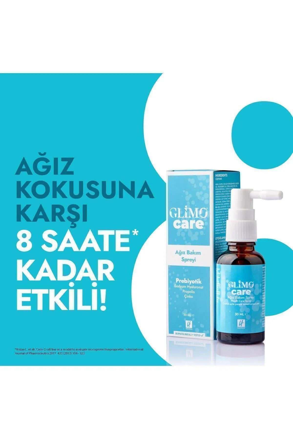 GlimoGlimo Care Ağız Kokusu Için Ağız Bakım Spreyi 30 ml8681198000199