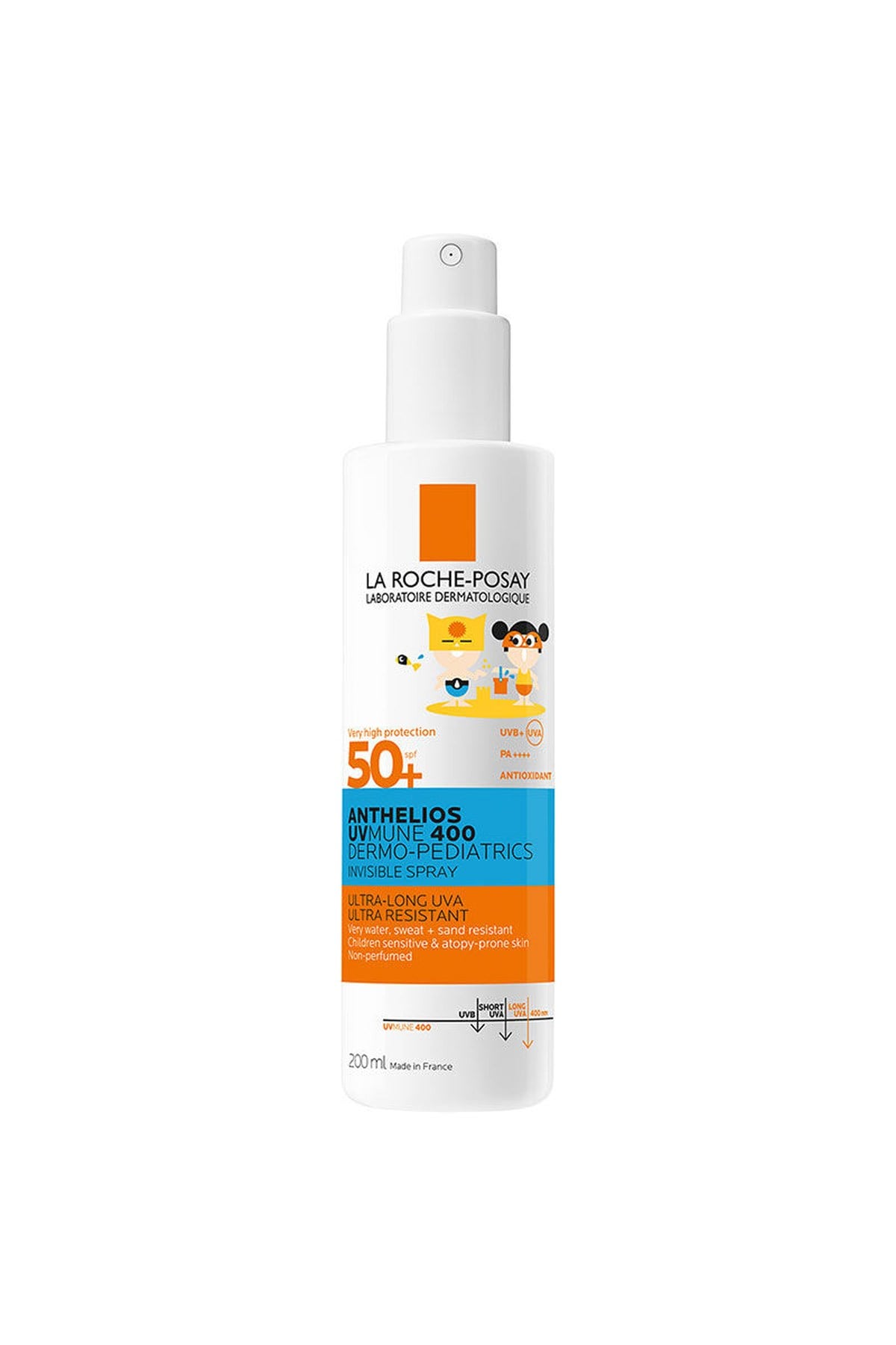 LA ROCHE POSAYLa Roche Posay Anthelios Dermo Pediatrics UVmune 400 Güneş Koruyucu Sprey SPF50+ 200 ml3337875886055