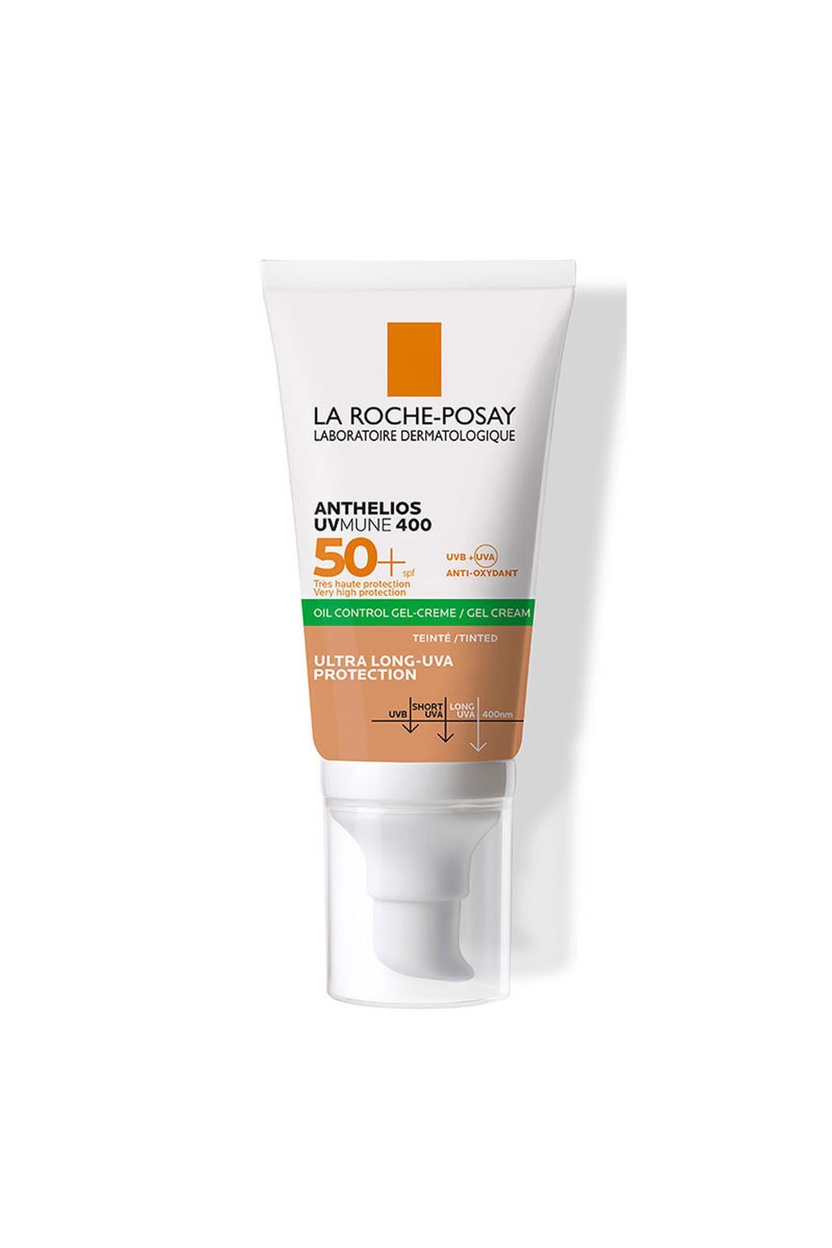 LA ROCHE POSAYLa Roche Posay Anthelios Oil Control Gel Cream SPF50+ Yağlı ve Karma Ciltler İçin Renkli Yüz Güneş Kremi 50 ml3337875545891