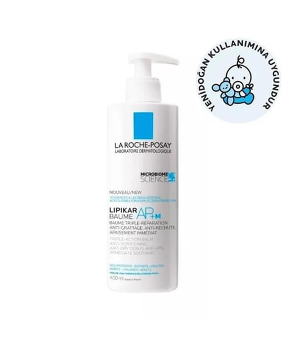 La Roche Posay Lipikar Baume Nemlendirici Balsam AP Kuru/Atopiye Eğilim Gösterebilen Ciltler 400ml