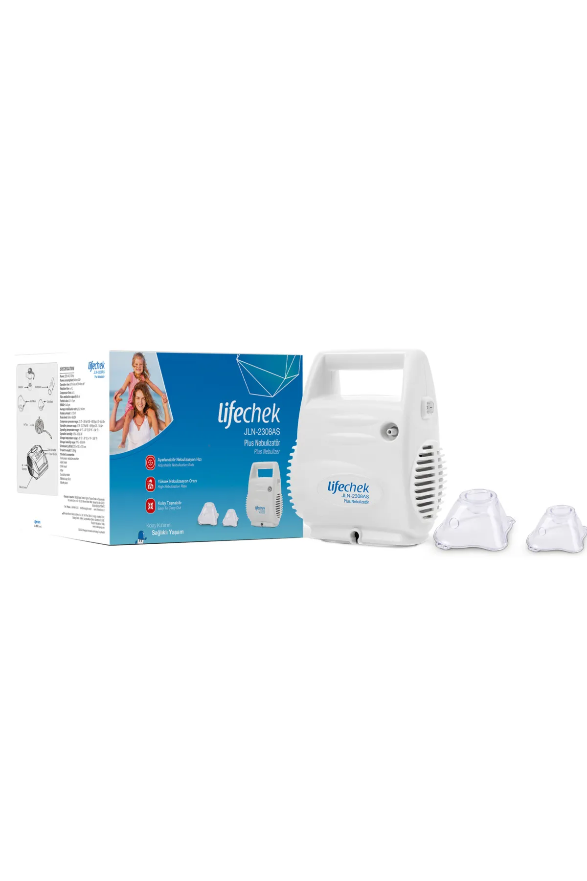 lifechekLifechek JLN-2308AS Plus Nebulizatör6956937003109