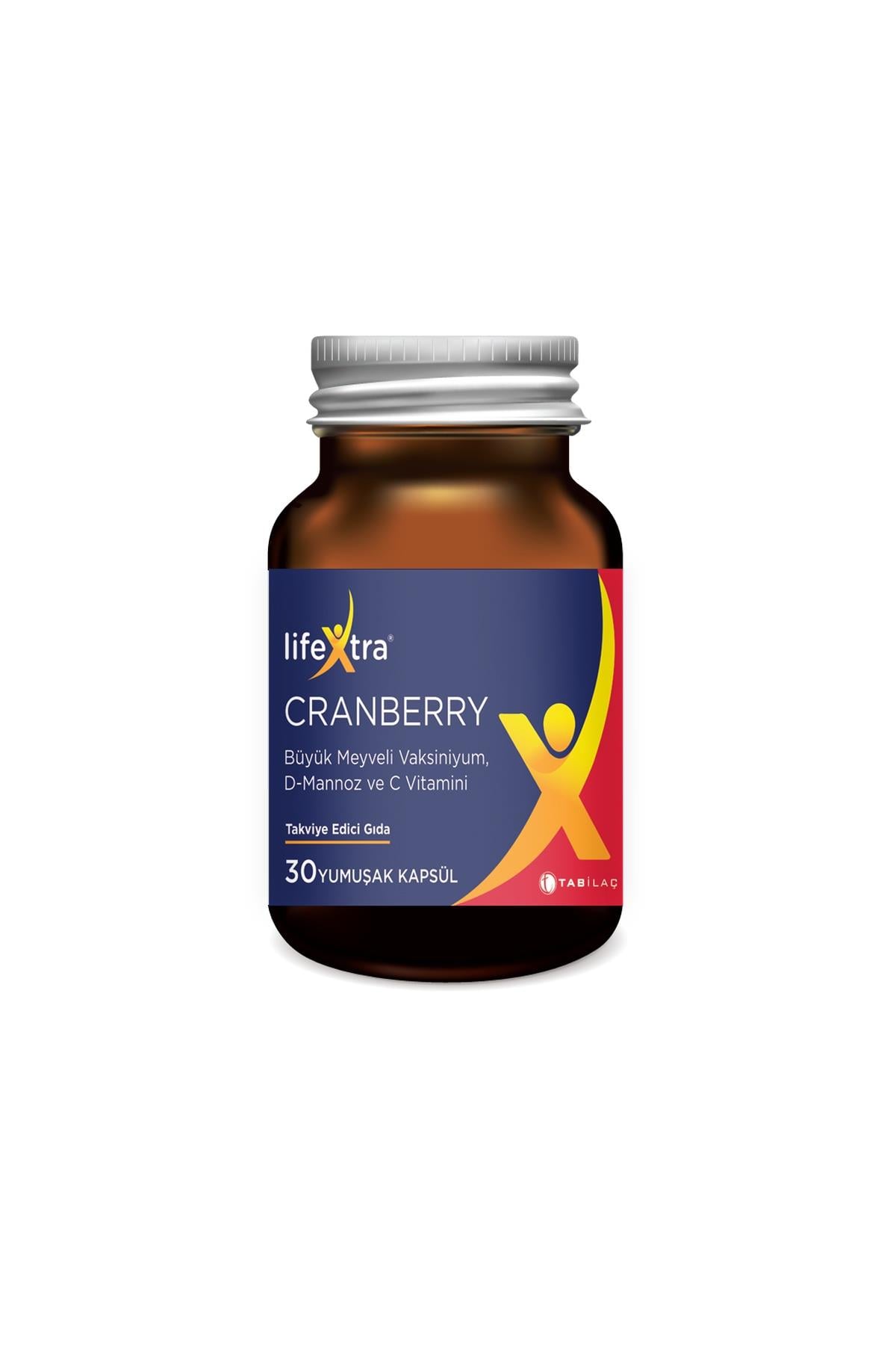 TAB İLAÇLifextra Cranberry 30 Kapsül8680133001192