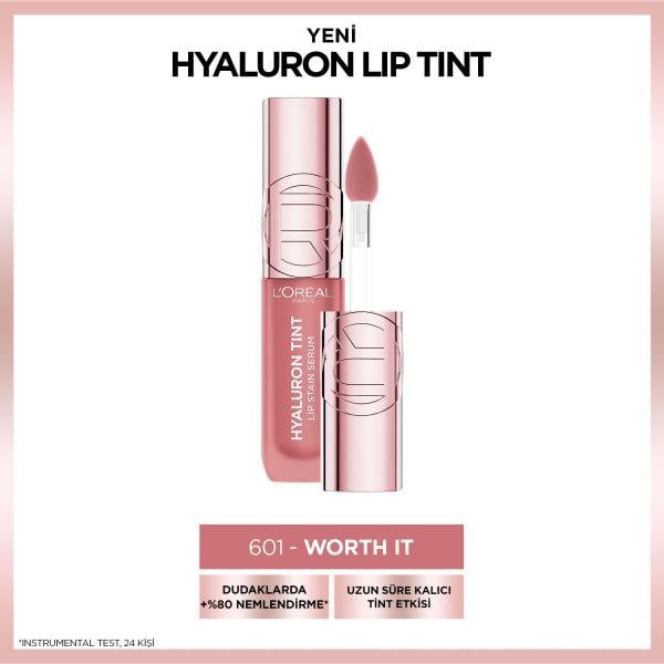 Loreal ParisL'Oréal Paris Hyaluron Lip Tint - 601 Worth It3600524242763