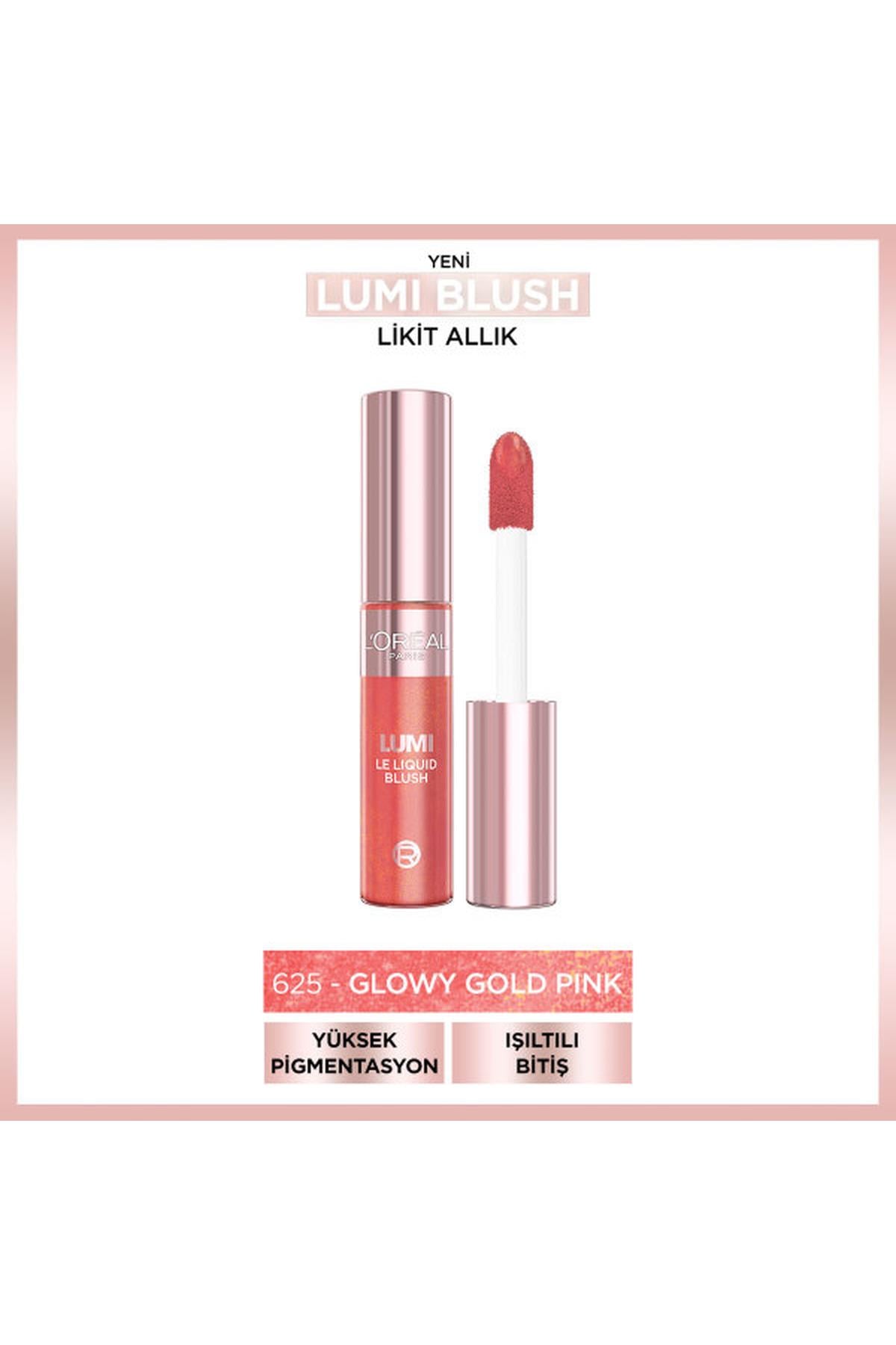 Loreal ParisL'Oréal Paris Lumi Blush Likit Allık - 625 Glowy Gold Pink30188501