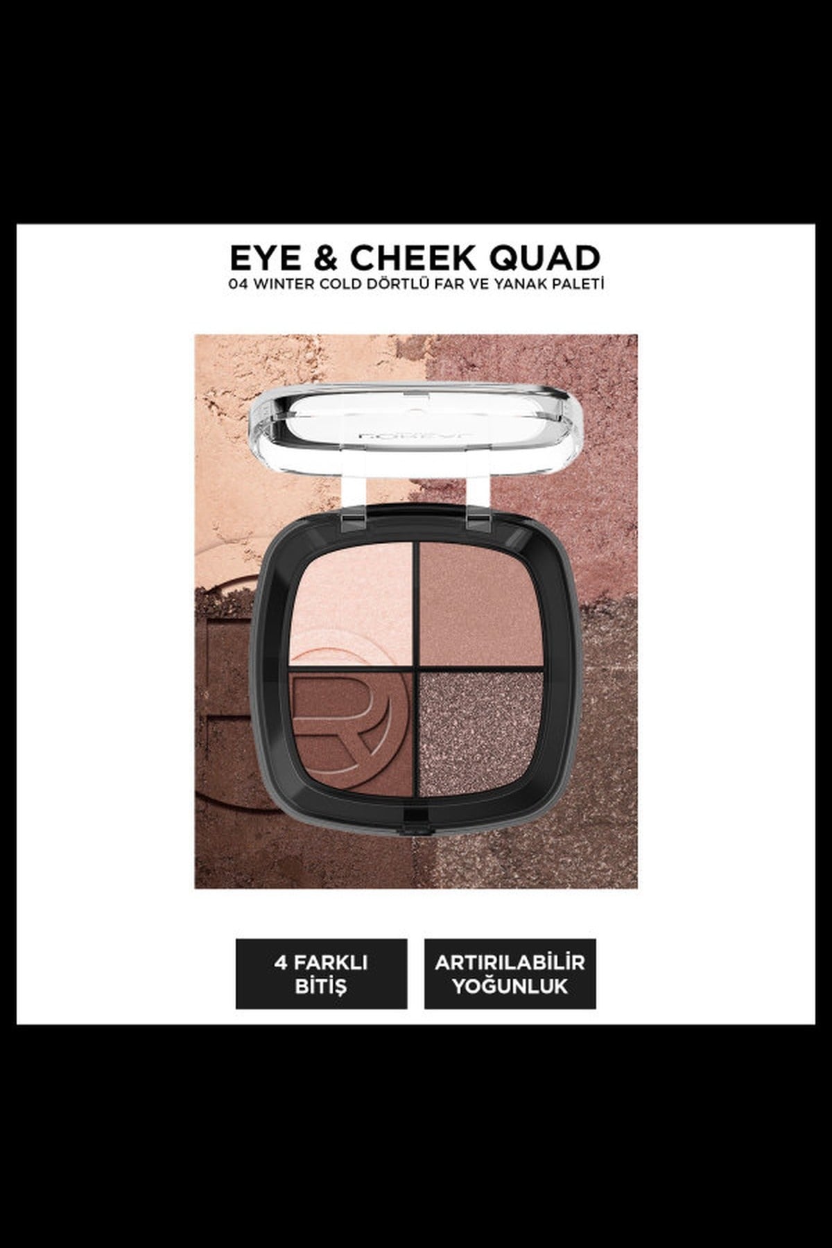 Loreal ParisLoreal Paris Eye & Cheek Quad Dörtlü Far ve Yanak Paleti 04 Winter Cold3600524253349