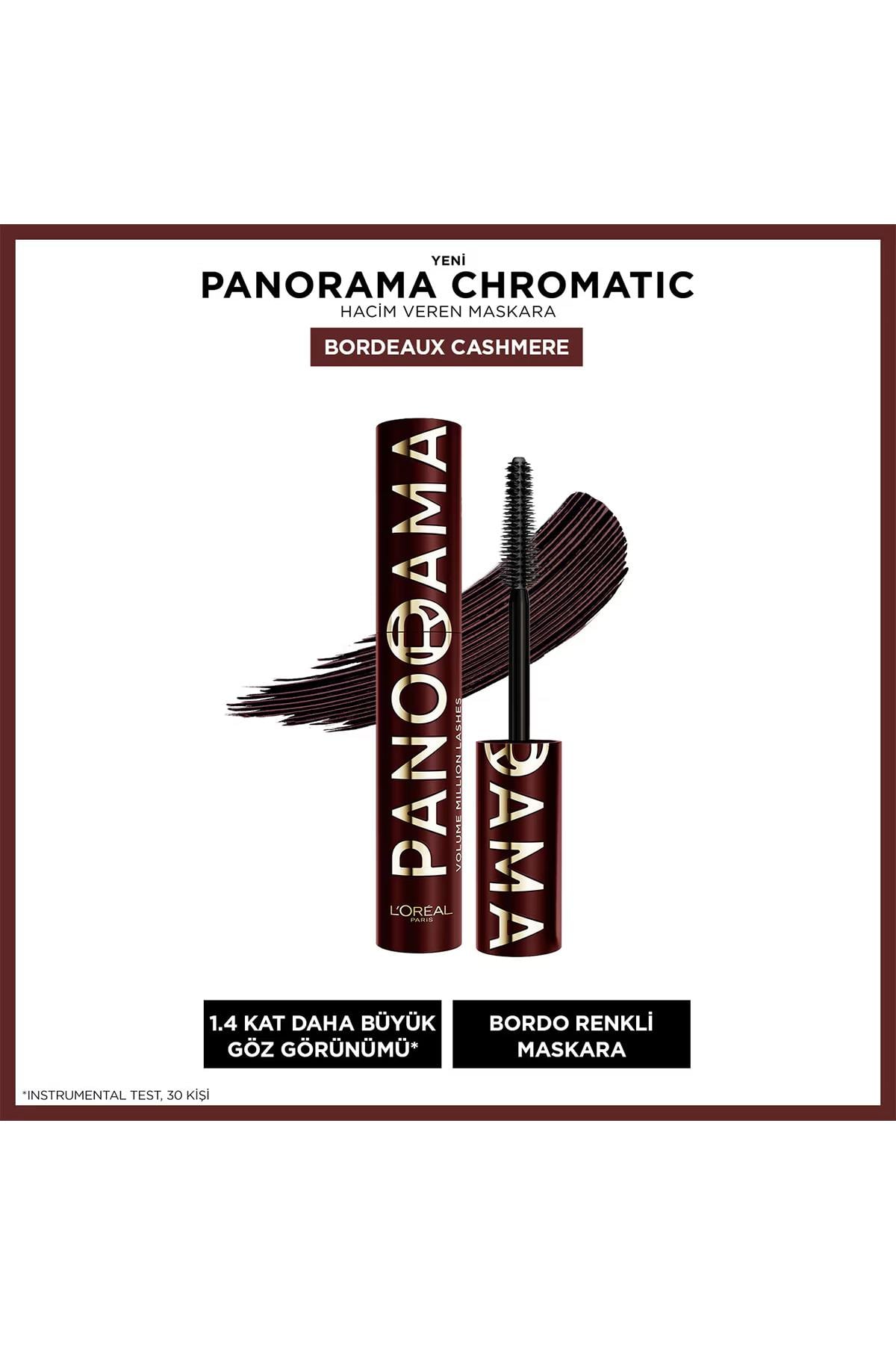 Loreal ParisLoreal Paris Panorama Chromatic Maskara Bordeaux Cashmere30189225